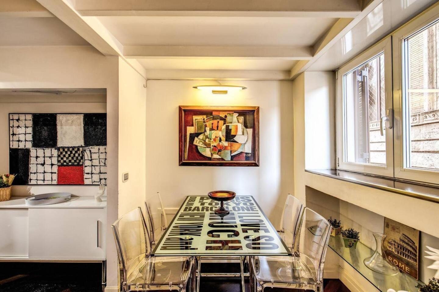 Spacious Flat By Piazza Navona Rome Bagian luar foto
