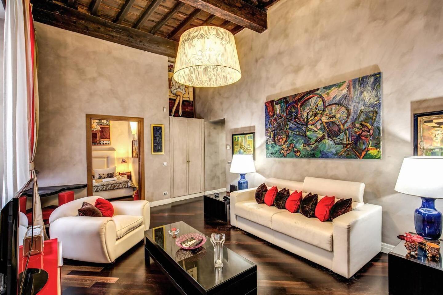 Spacious Flat By Piazza Navona Rome Bagian luar foto